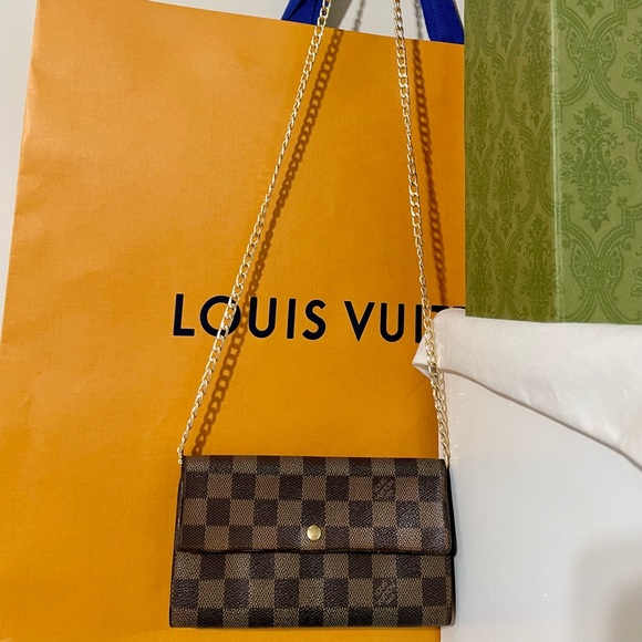 Louis Vuitton Handbags - PRELOVED LOUIS VUITTON 🌟 DAMIER EBENE LONG WALLET⭐️ 2004 LV